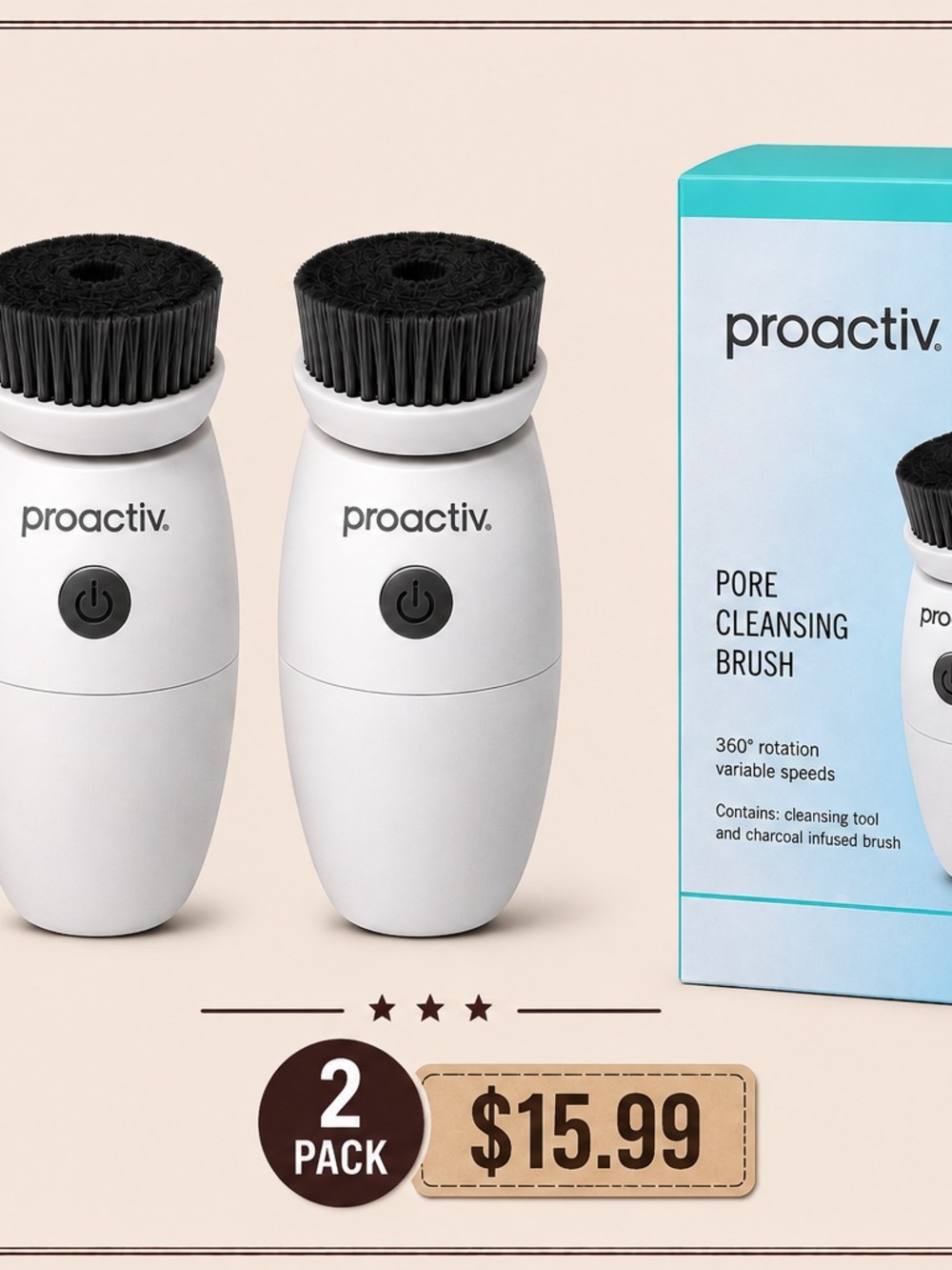 Proact Pore Cleansing brush